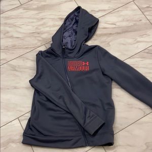 Youth Under Armour Zip Up Hoodie